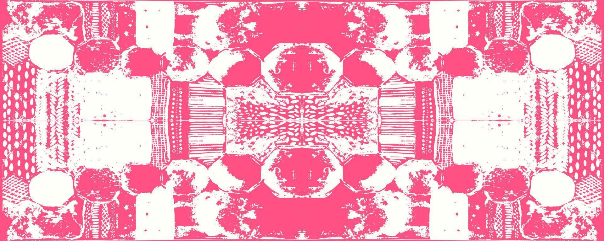 fractal with abstract spots vector pattern
