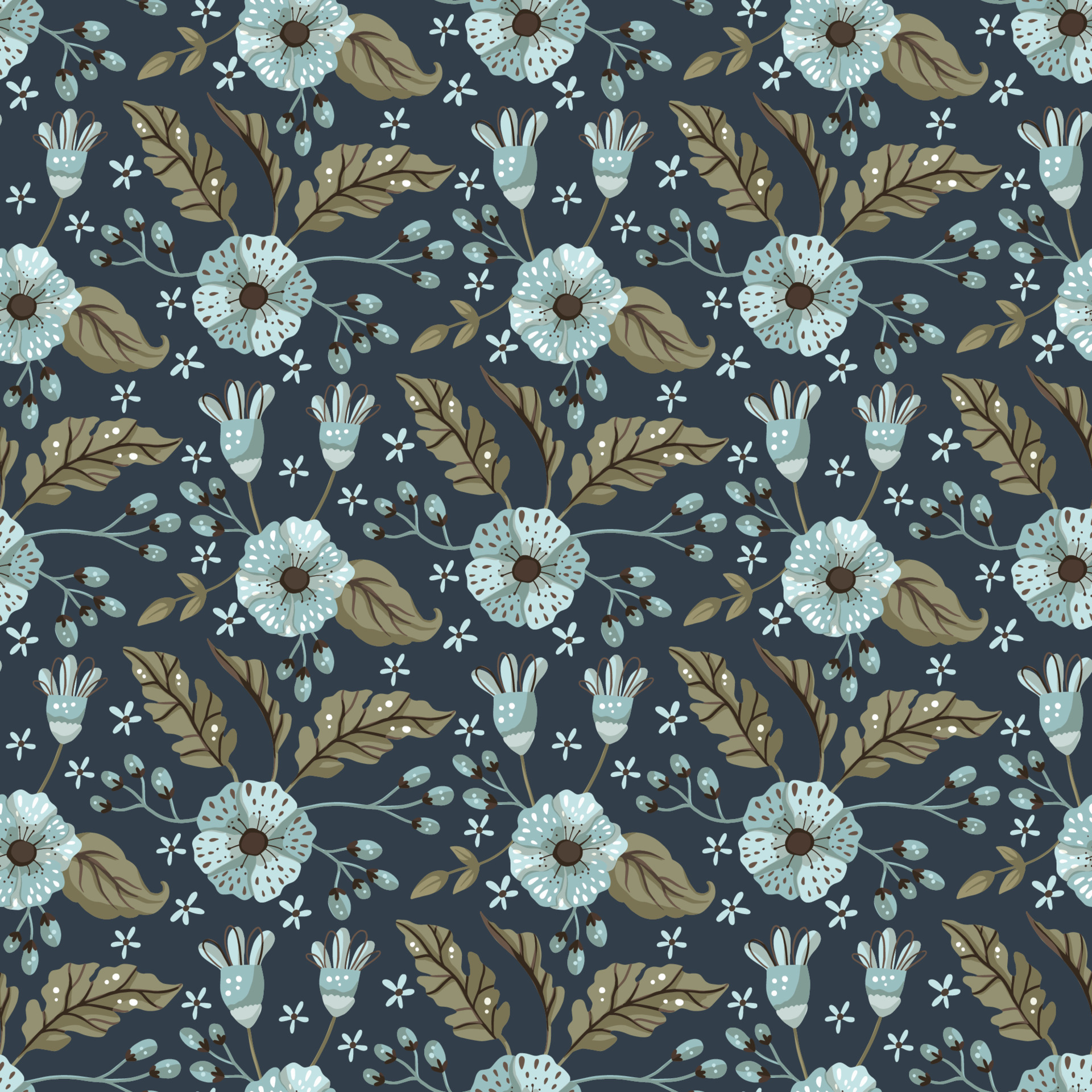 Tulip Pattern Vector Art, Icons, and Graphics for Free Download