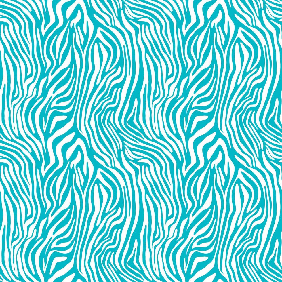 Vector animal print. Zebra ornament. Seamless pattern