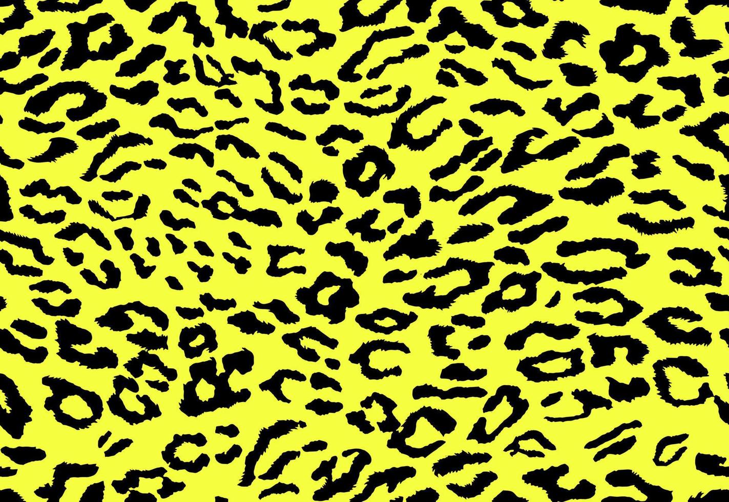 fondo de leopardo. patrón sin costuras. estampado animal. vector