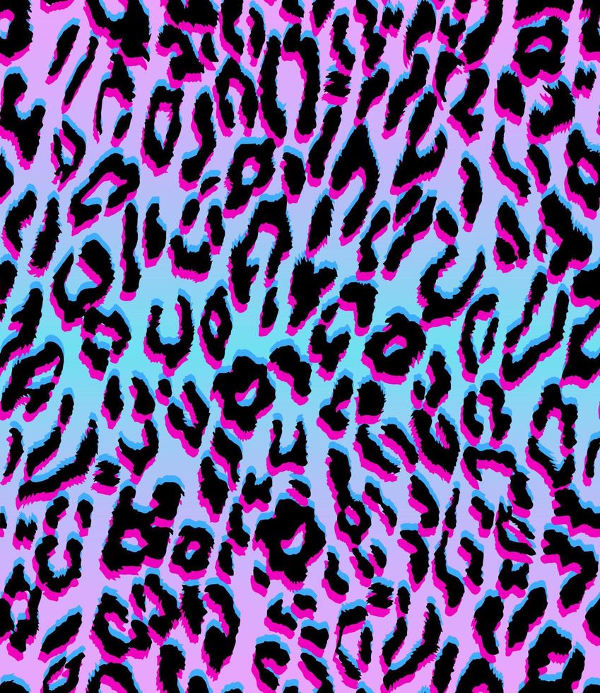 Leopard background. Seamless pattern. Animal print. vector