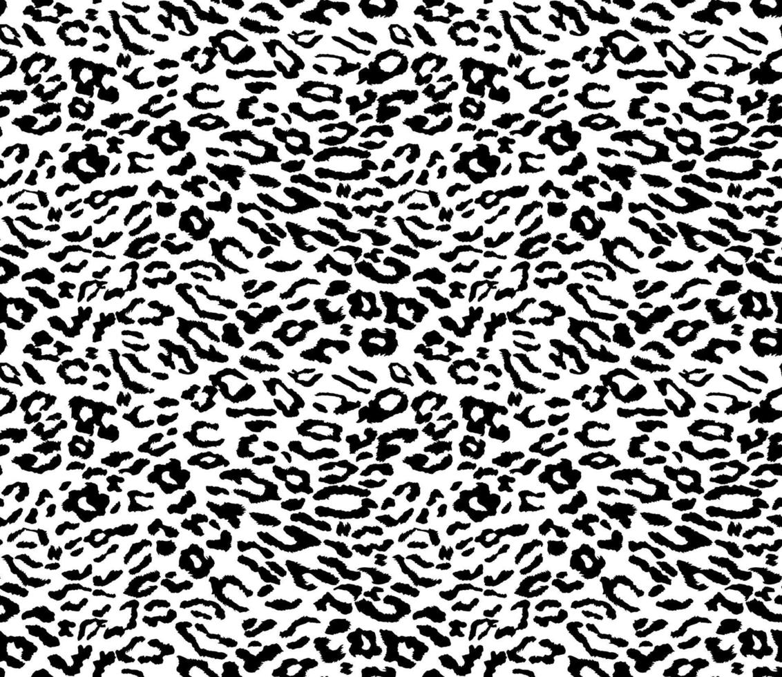 Leopard background. Seamless pattern. Animal print. vector