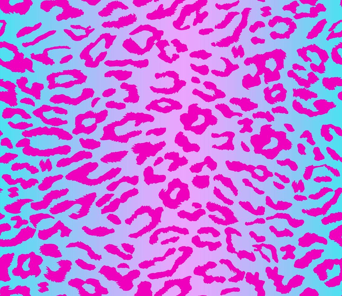 fondo de leopardo. patrón sin costuras Huella animal. vector