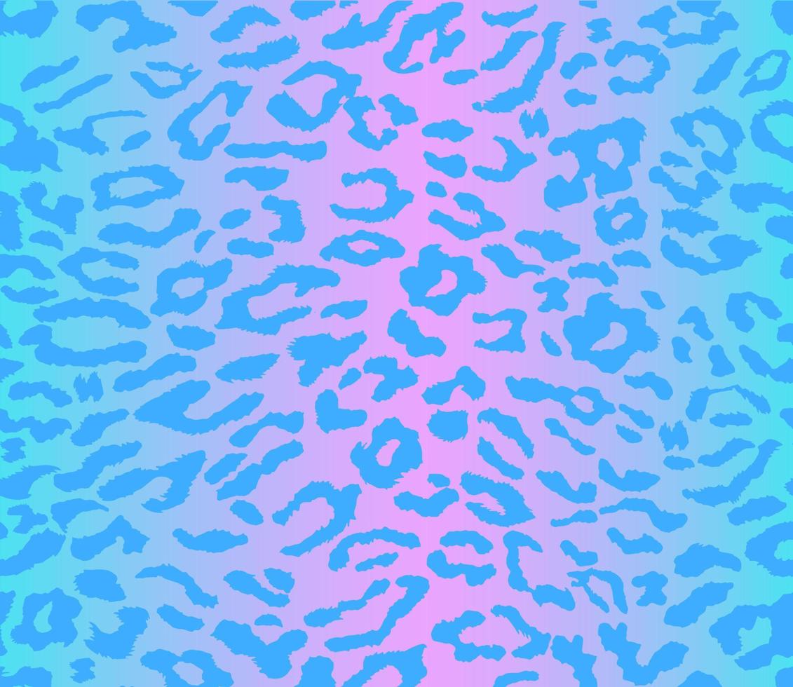 fondo de leopardo. patrón sin costuras Huella animal. vector