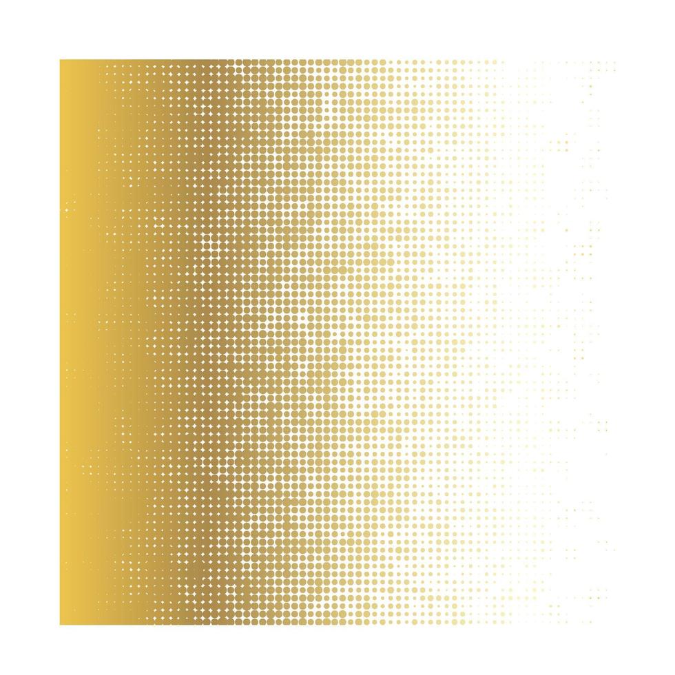 Vector collection of  golden halftone ink geometric monochrome squares