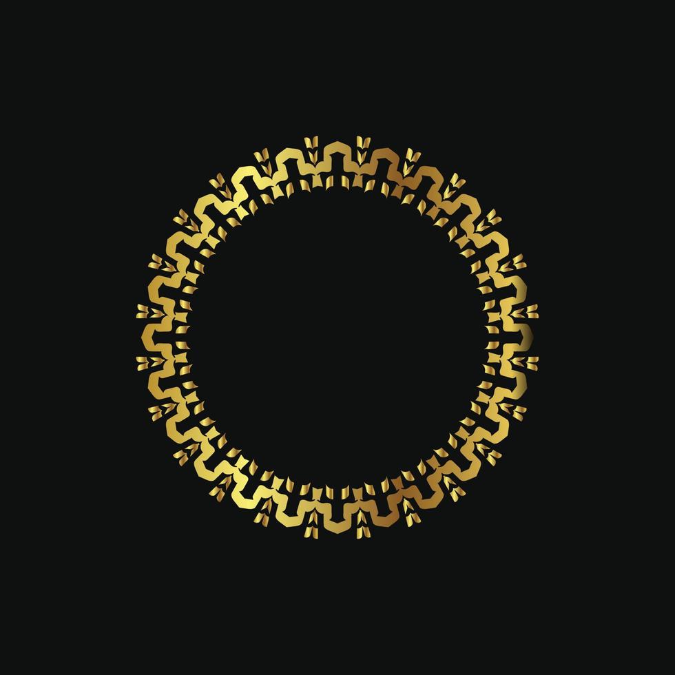 luxury vintage frame for logo, wedding, layout, banner, card vector