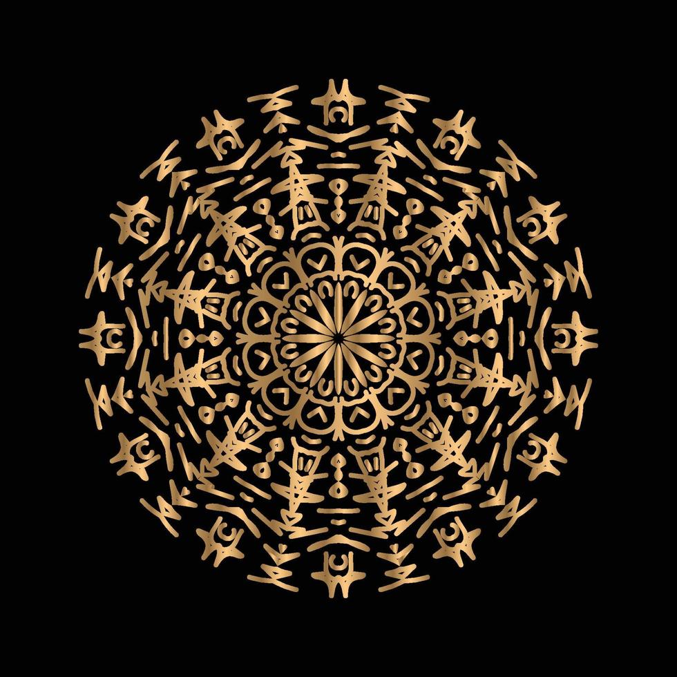 diseño de fondo de logotipo de arte de flor de mandala vector