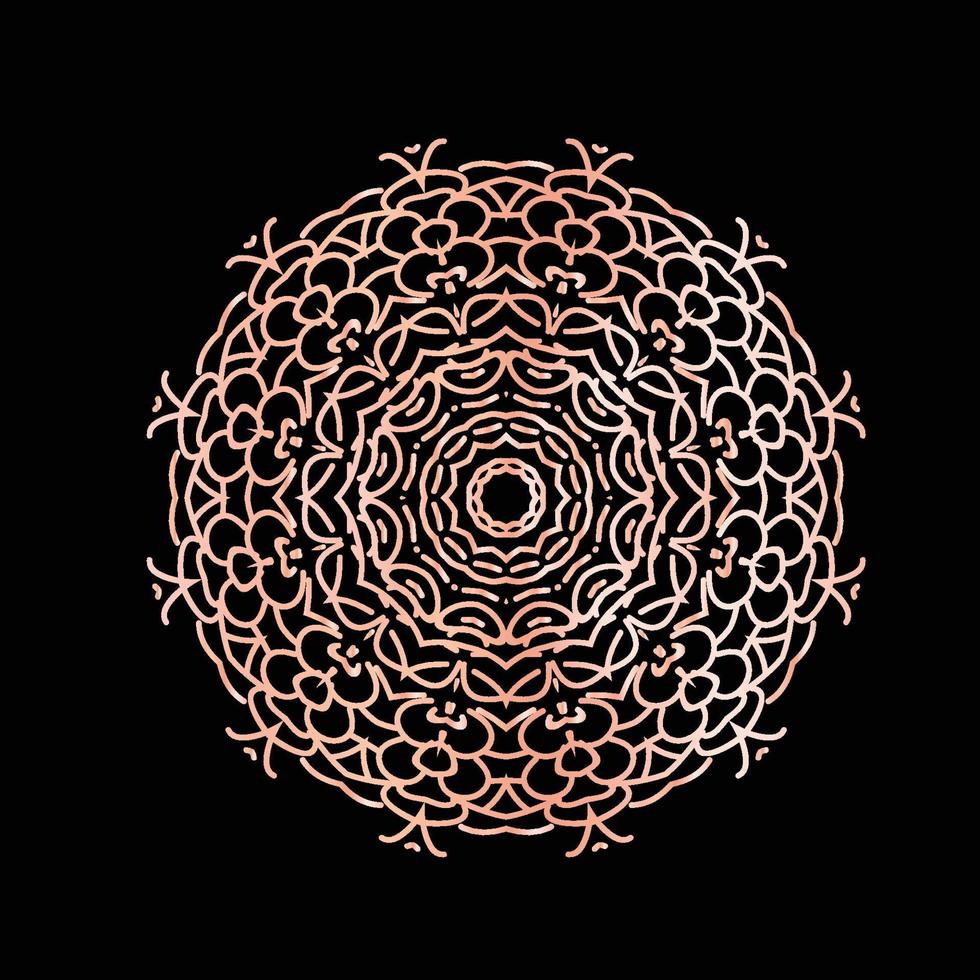 diseño de fondo de logotipo de arte de flor de mandala vector