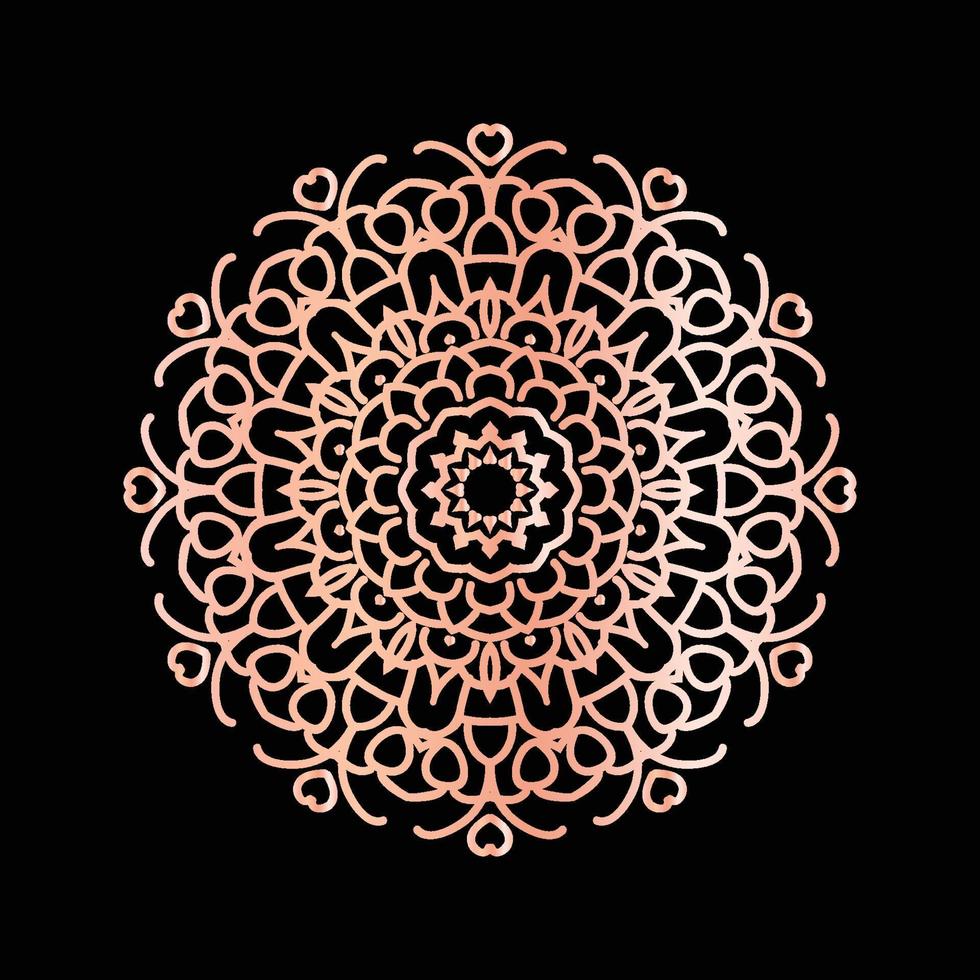 diseño de fondo de logotipo de arte de flor de mandala vector
