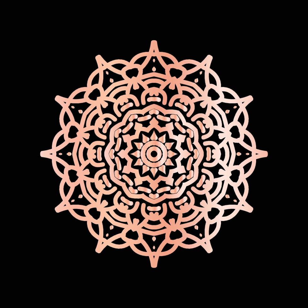 diseño de fondo de logotipo de arte de flor de mandala vector