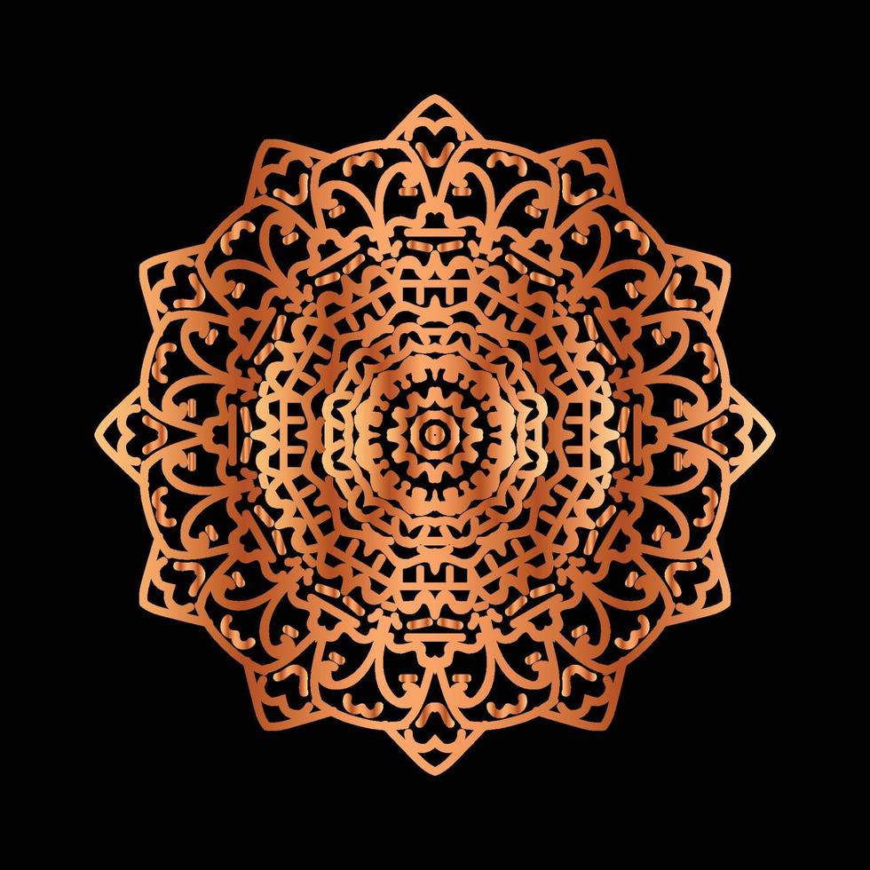 diseño de fondo de logotipo de arte de flor de mandala vector