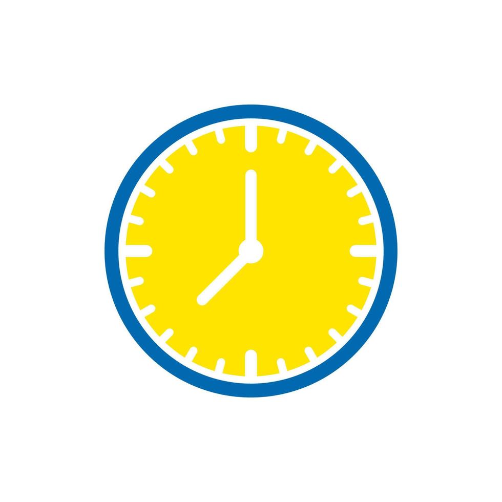 Clock icon vector design templates