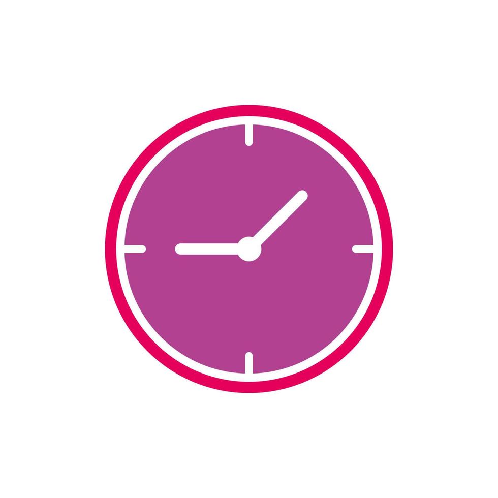 plantillas de diseño de vector de icono de reloj