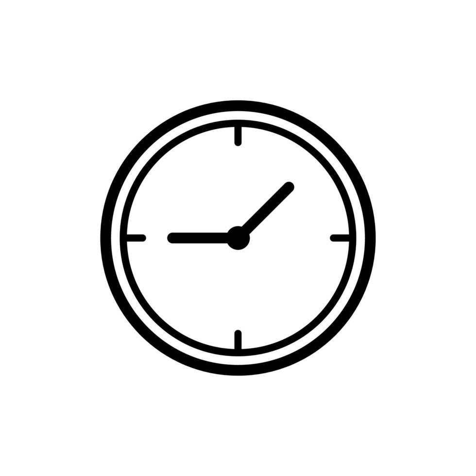 plantillas de diseño de vector de icono de reloj