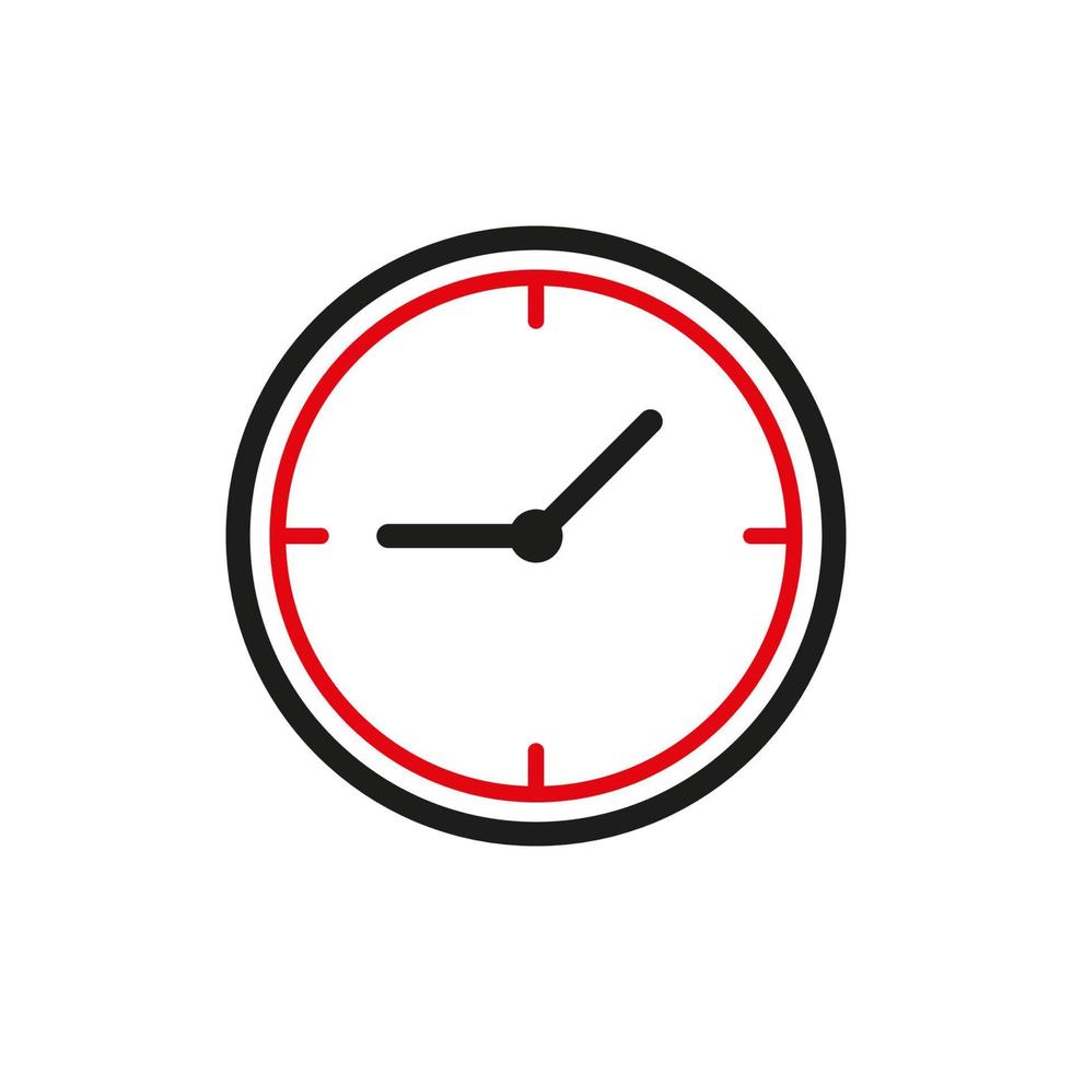 Clock icon vector design templates