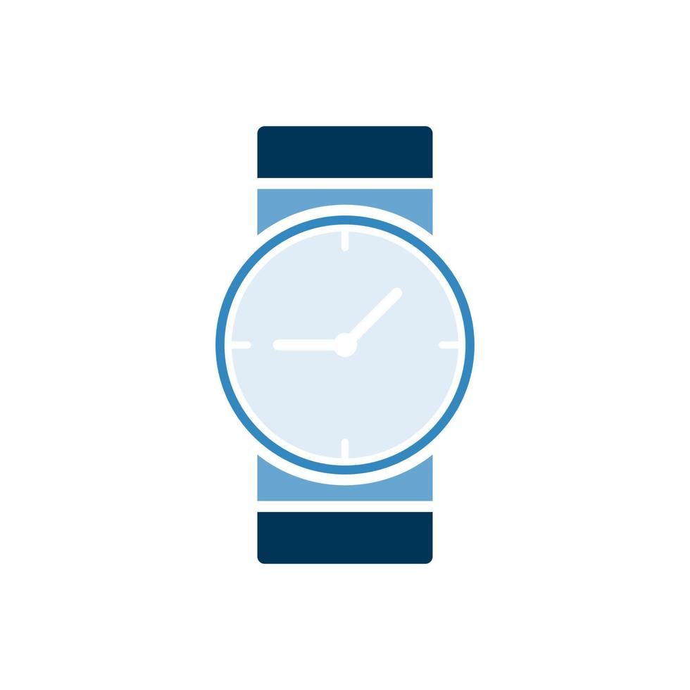 Wristwatch icon vector design template