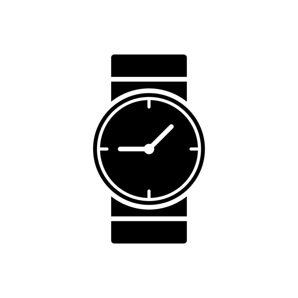 Wristwatch icon vector design template