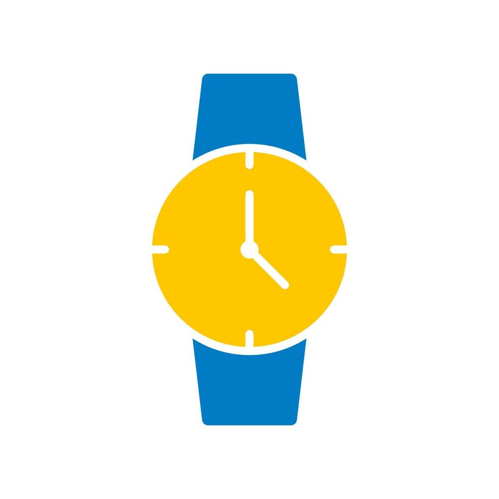 Wristwatch icon vector design template