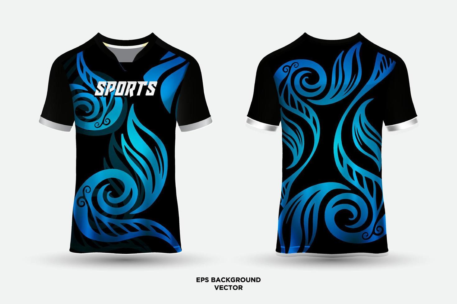 increíble y fantástico diseño de camiseta deportiva camisetas vector