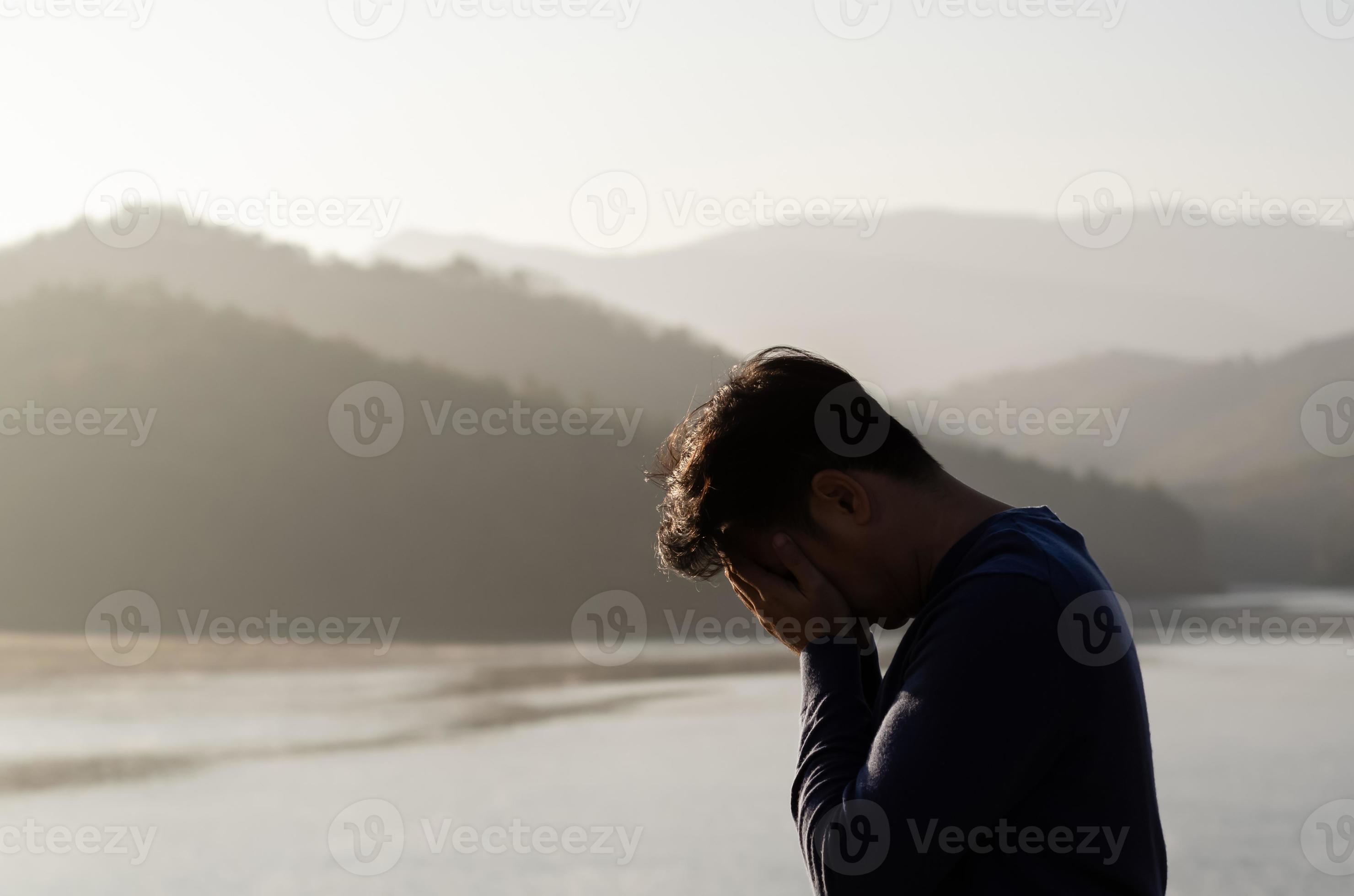 guy standing alone