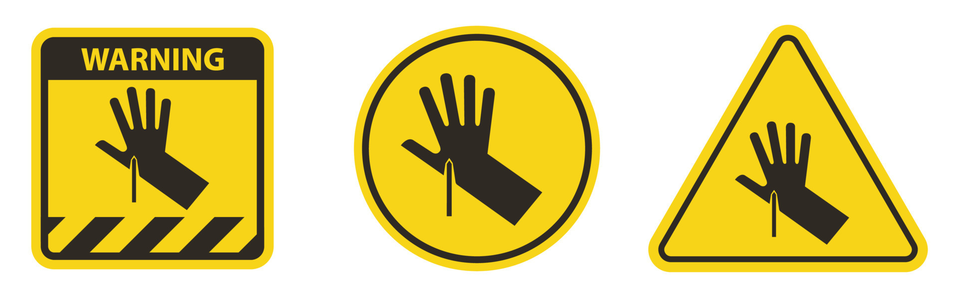 Sharp Point Symbol Sign, Vector Illustration, Isolate On White