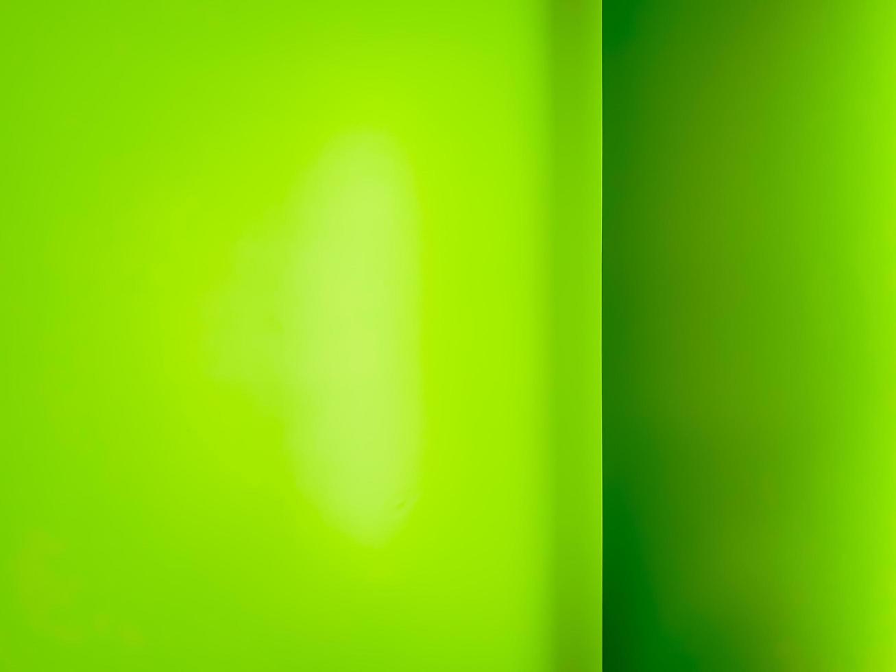 fondo y textura de la esquina de la pared verde. foto