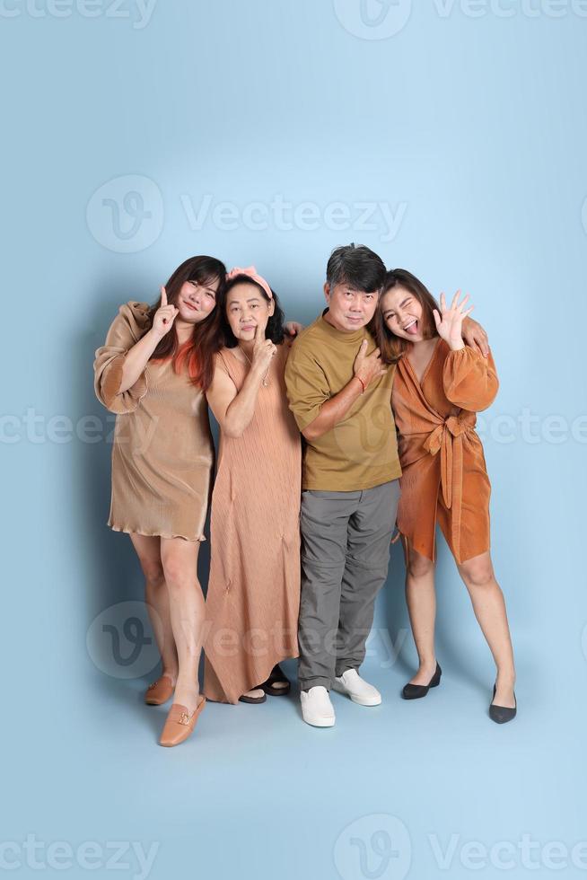 Happy Asian Family photo