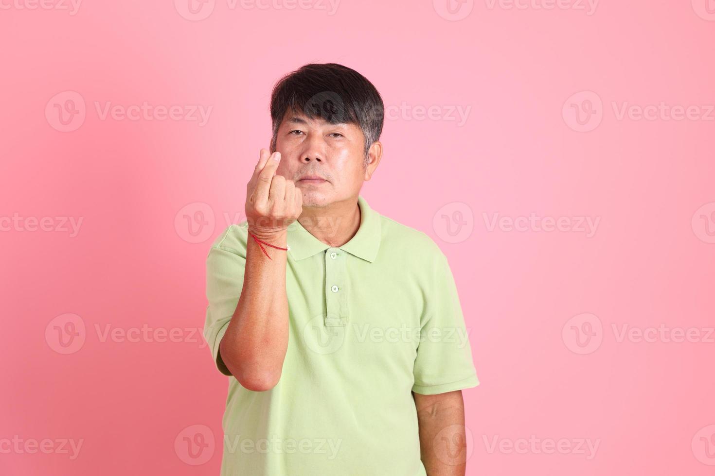 Senior Asian Man photo