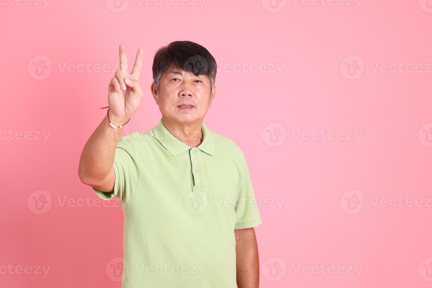 Senior Asian Man photo