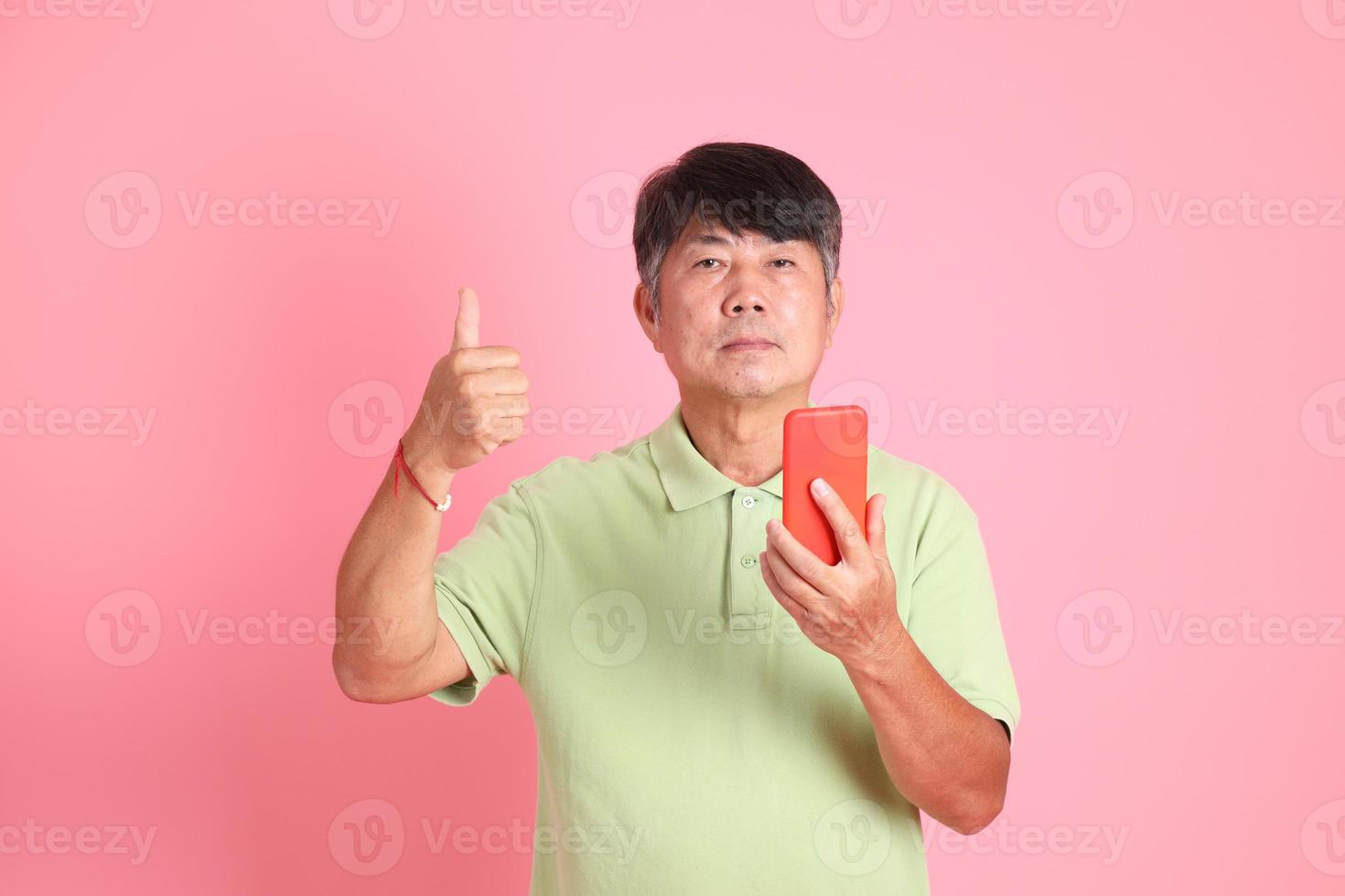 Senior Asian Man photo