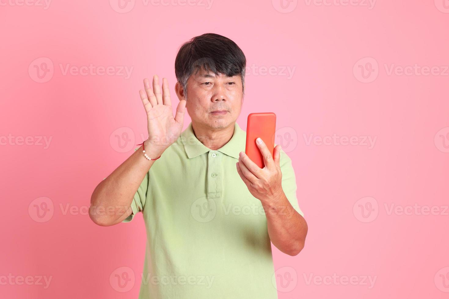 Senior Asian Man photo