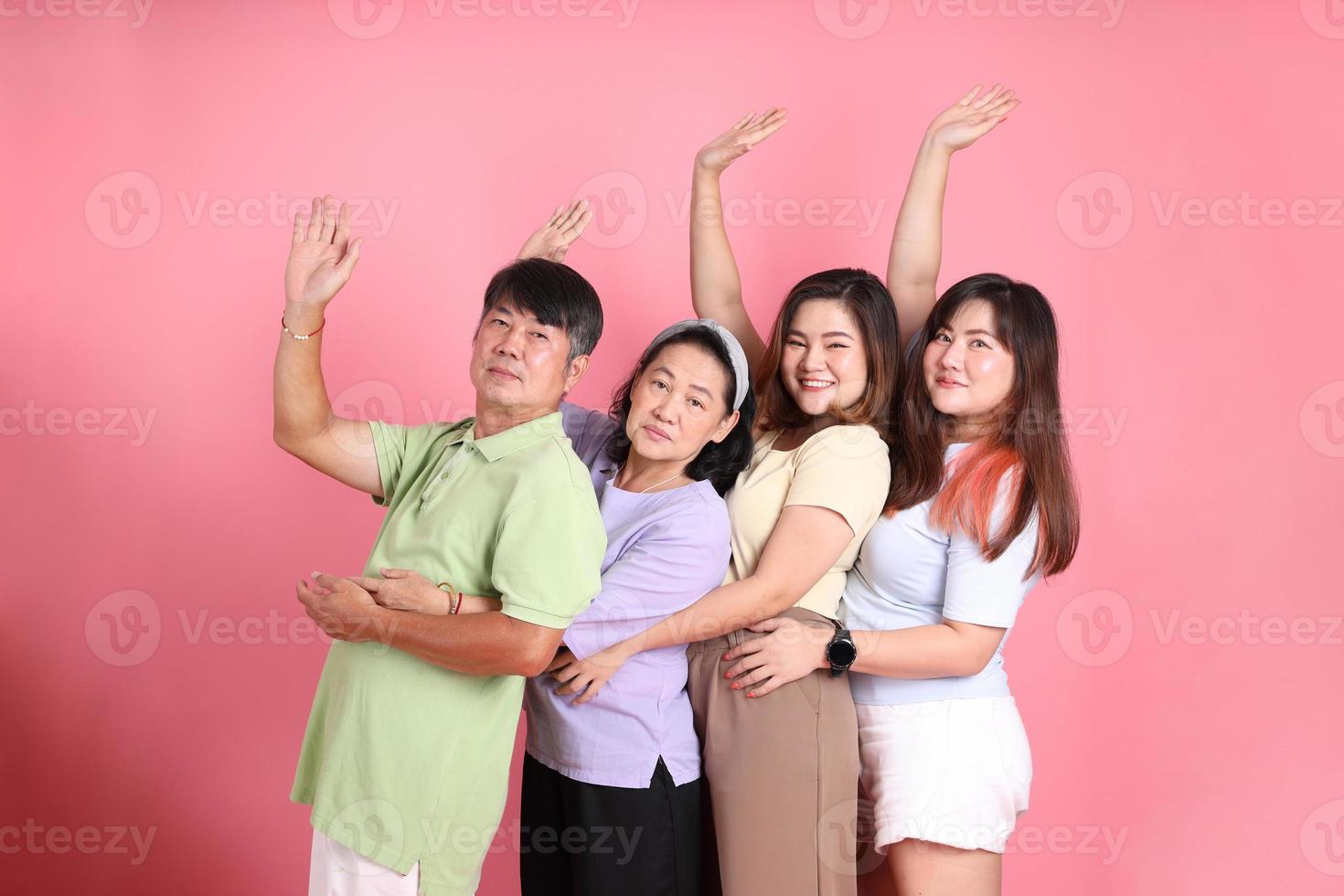 Happy Asian Family photo