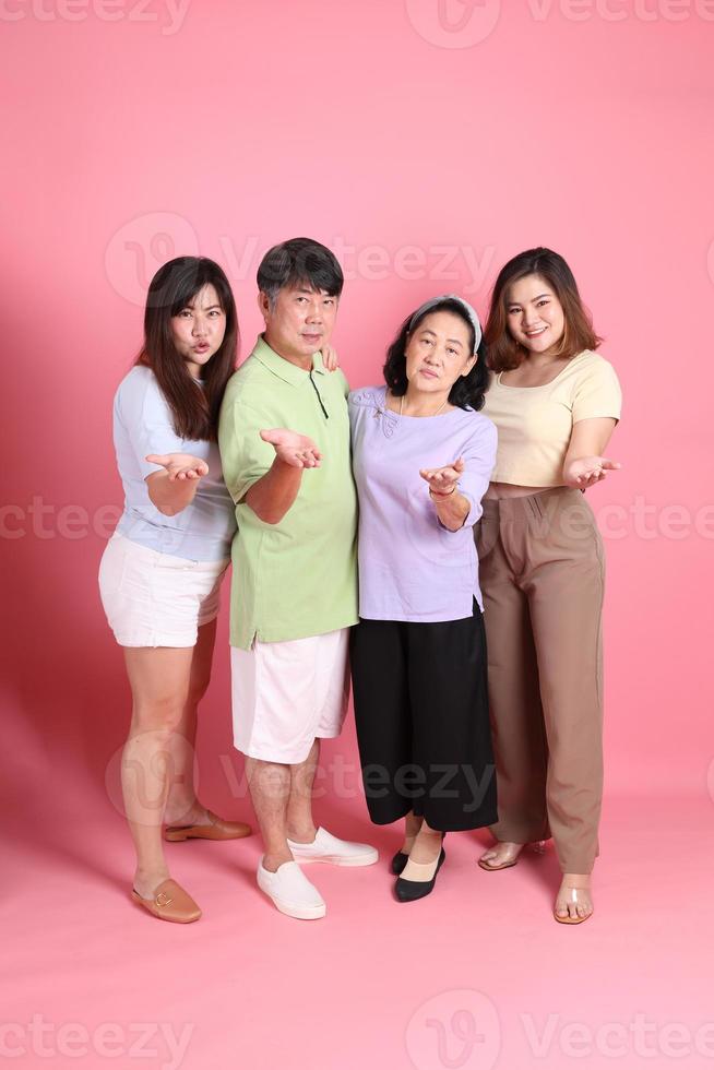 Happy Asian Family photo