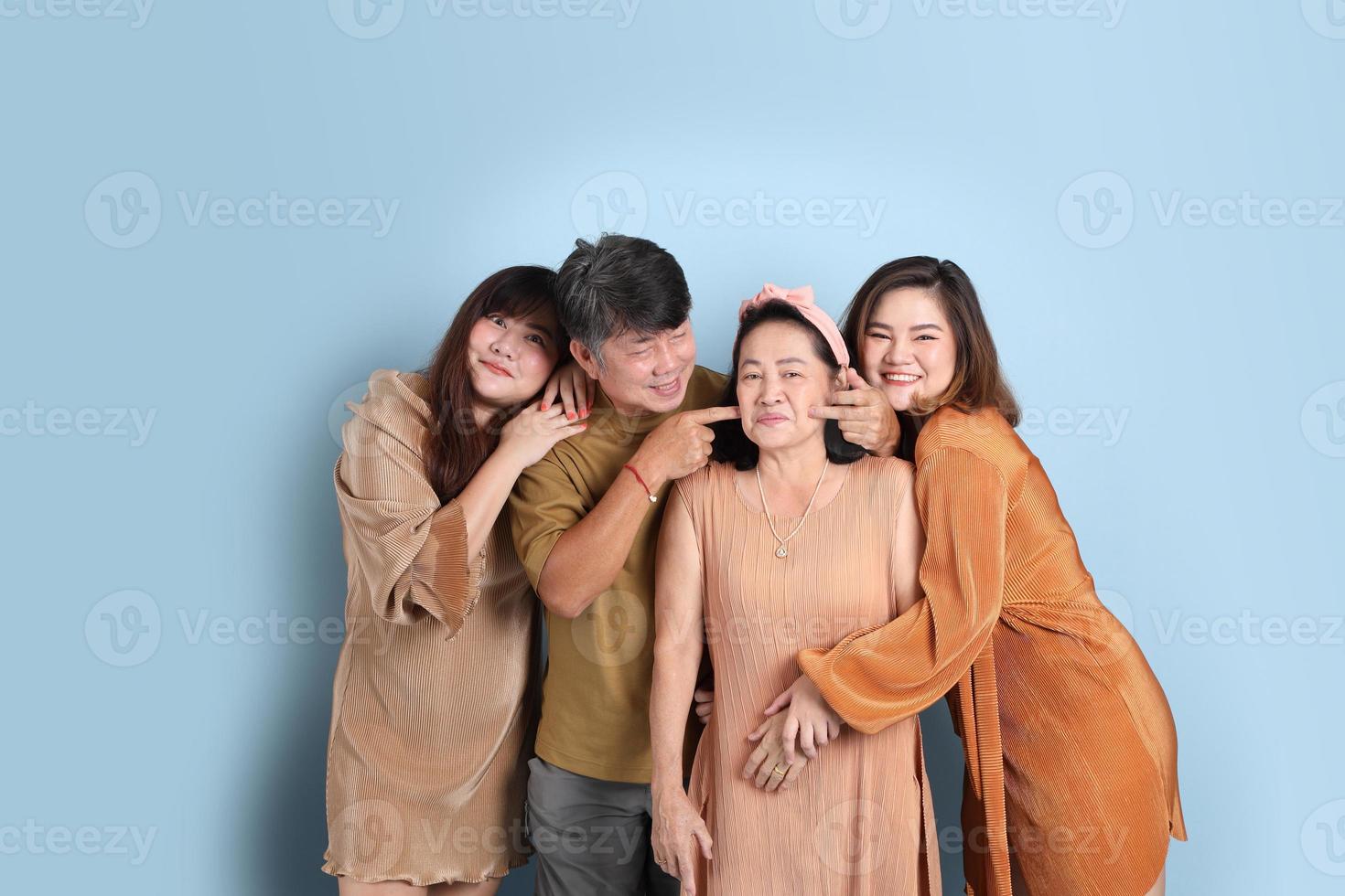 Happy Asian Family photo