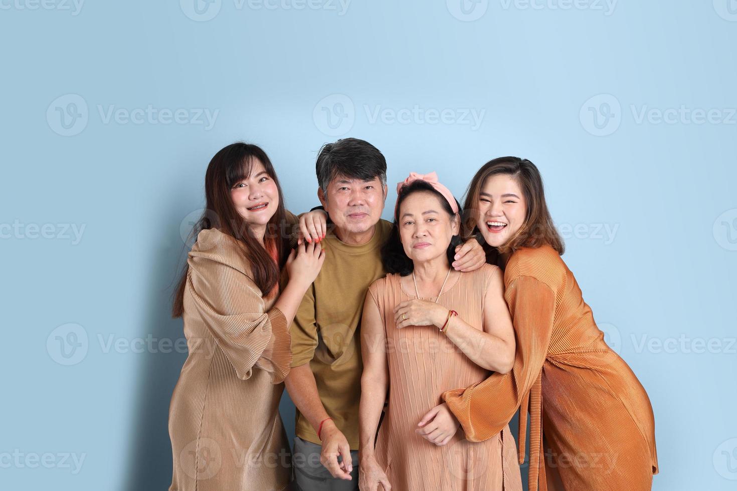 Happy Asian Family photo