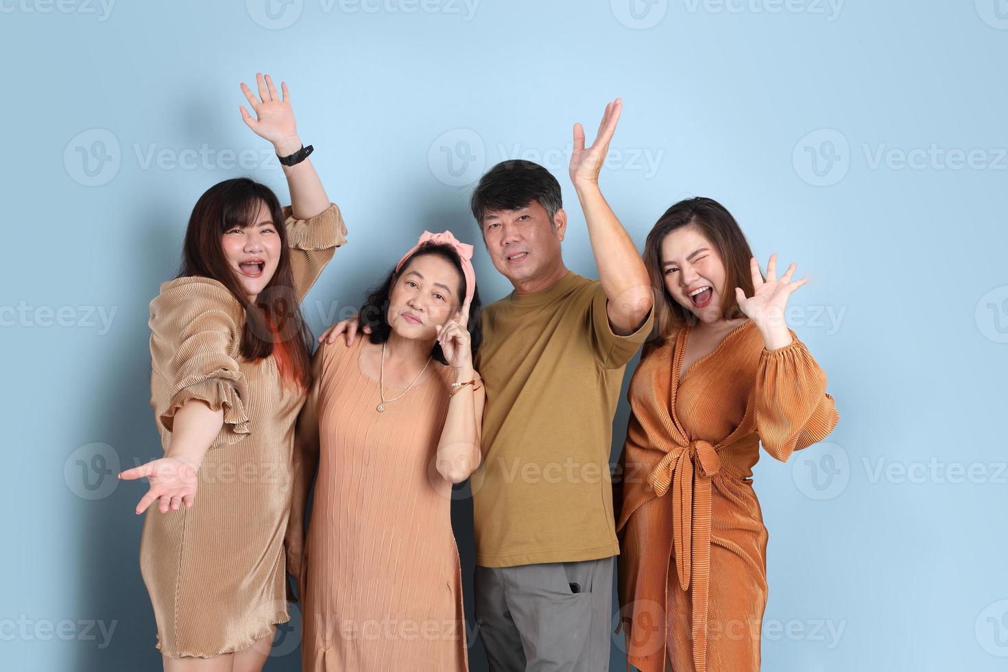 Happy Asian Family photo