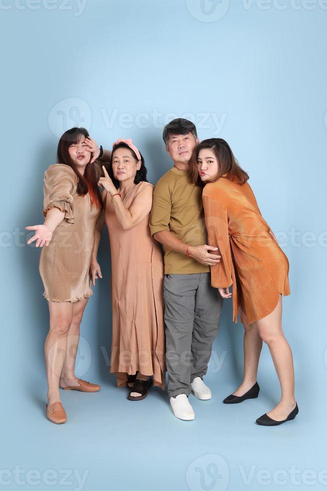 Happy Asian Family photo