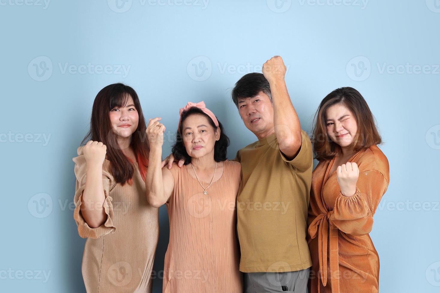 Happy Asian Family photo