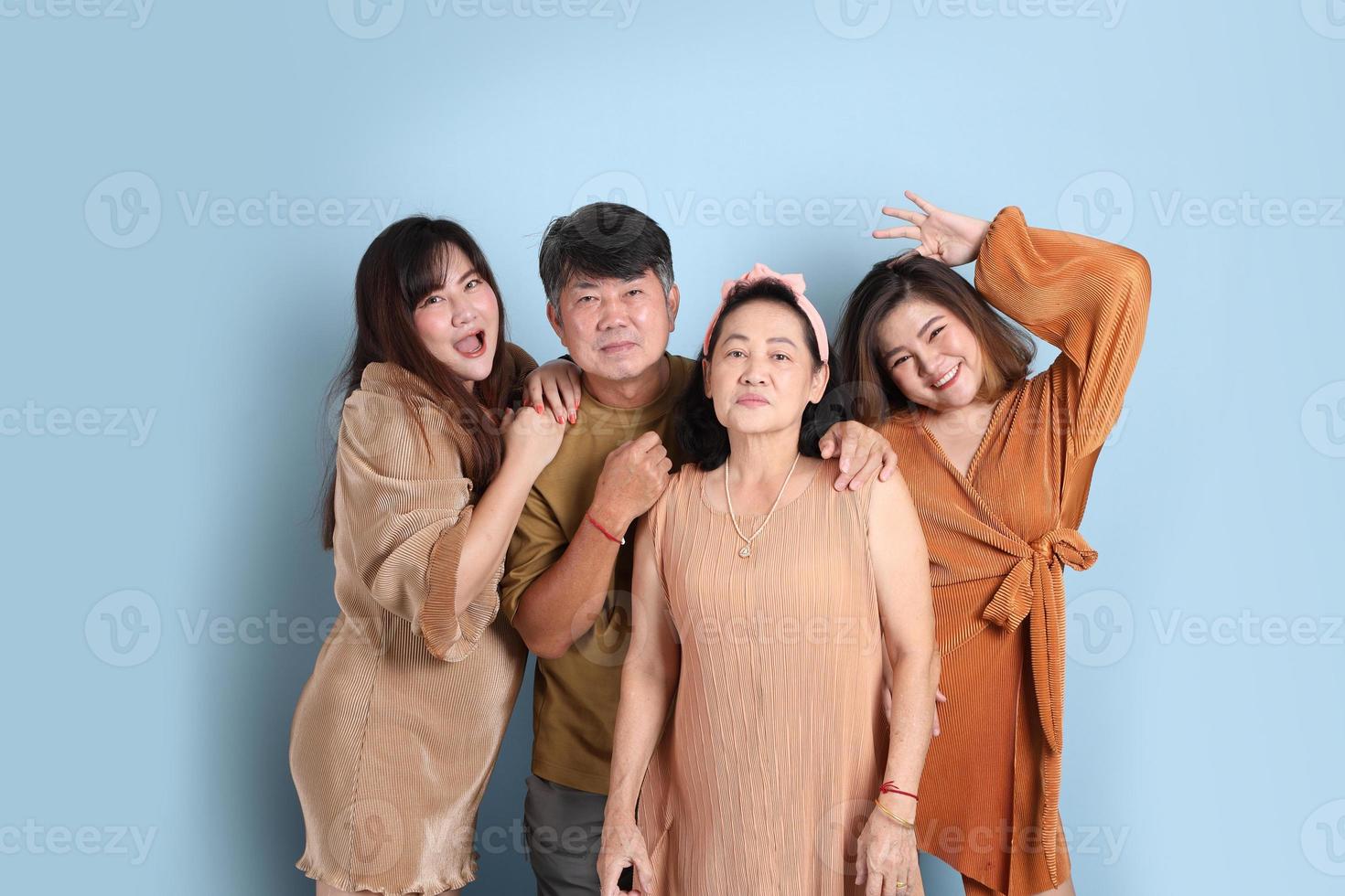 Happy Asian Family photo