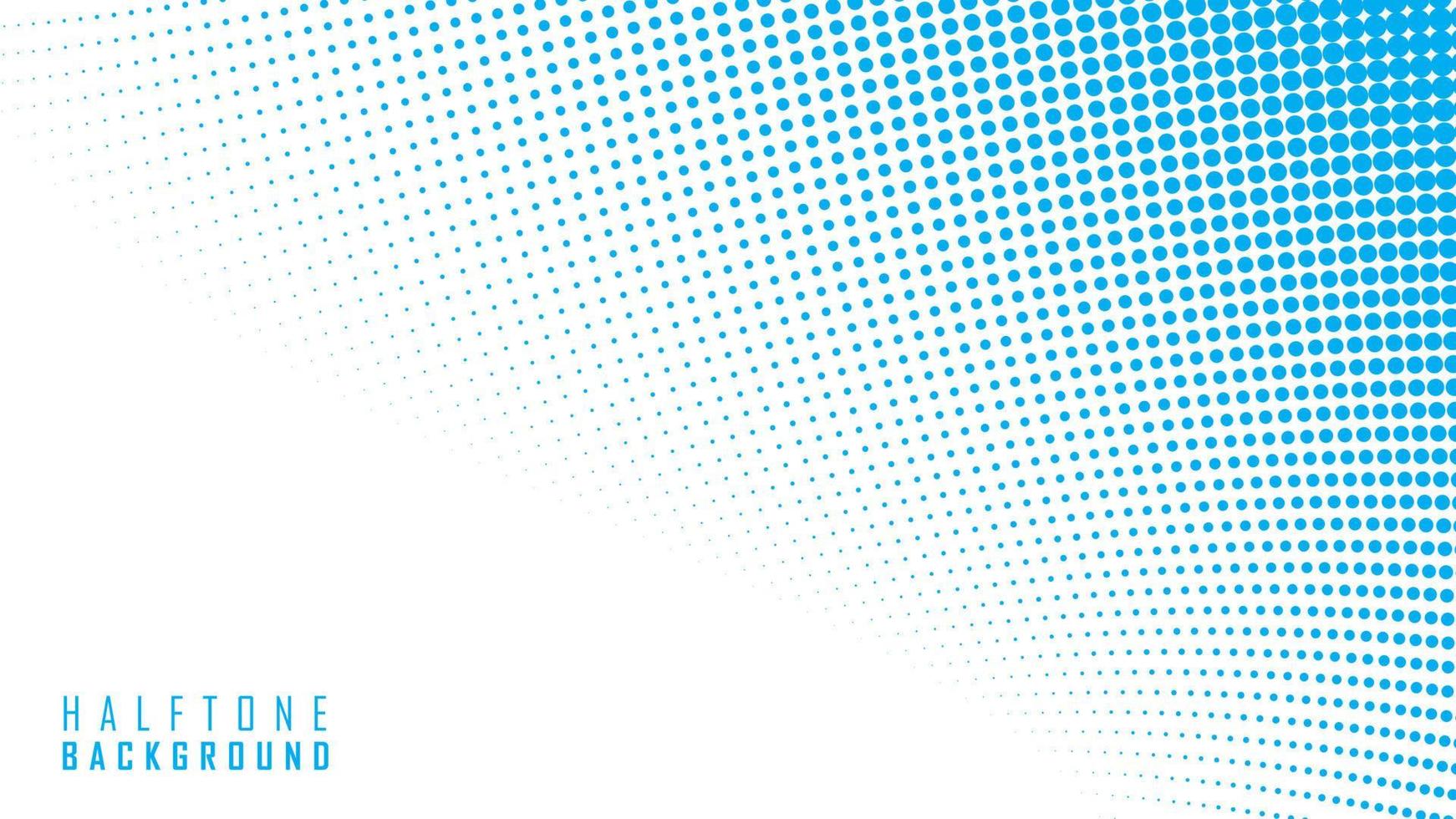 White background with halftone blue dots 8928933 Vector Art at Vecteezy