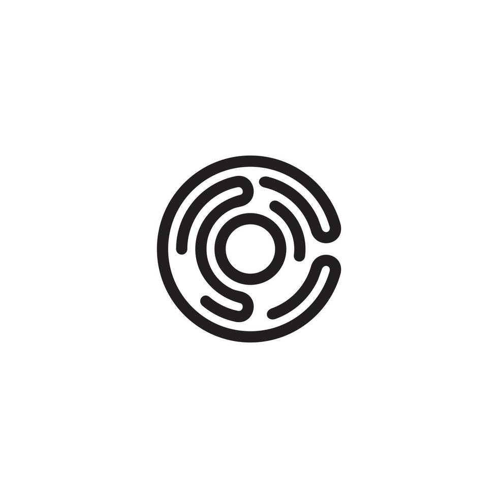 Security logo technology for your company, shield logo for security data vector