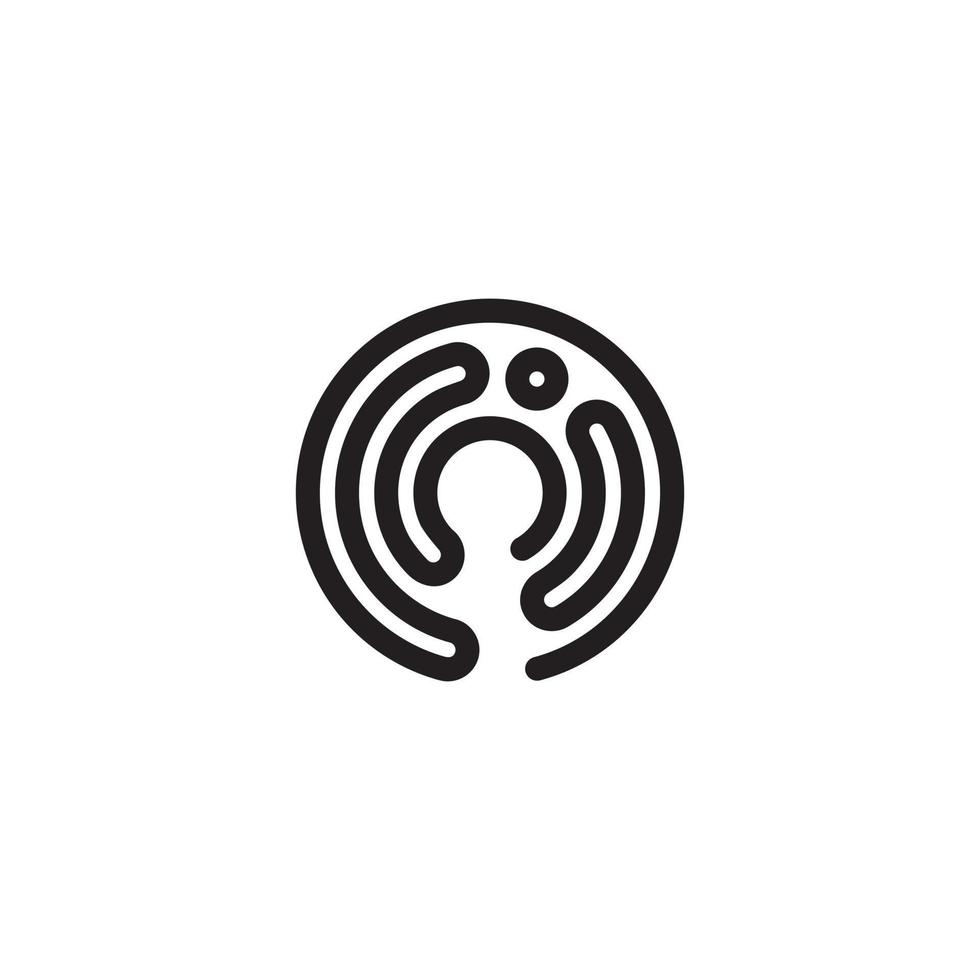 Security logo technology for your company, shield logo for security data vector