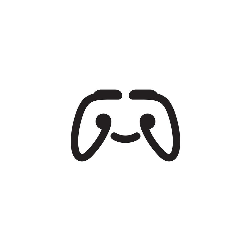 Joystick Game Logo Concept Template Design Vector. Game Planet logo Symbol vector