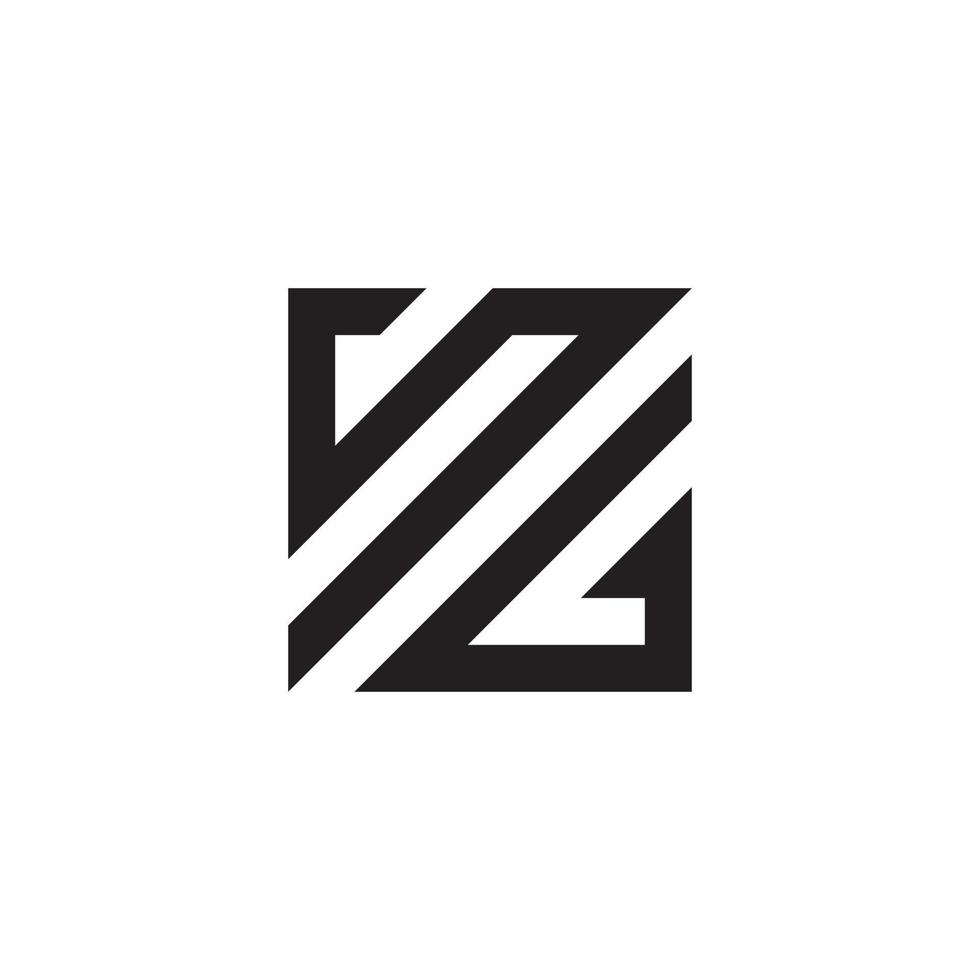 SG or GS initial letter logo design vector. vector