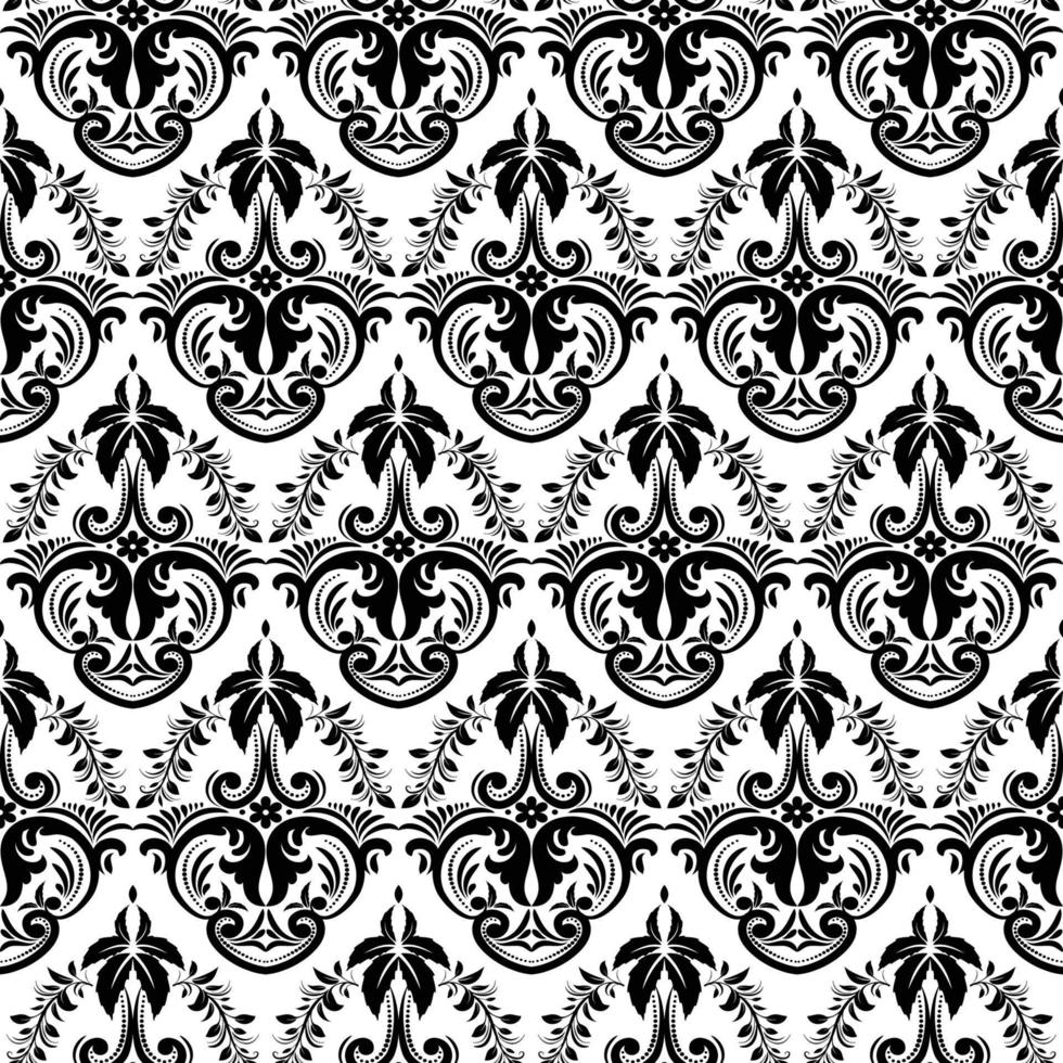 Vector Damask Pattern 8931803 Vector Art at Vecteezy