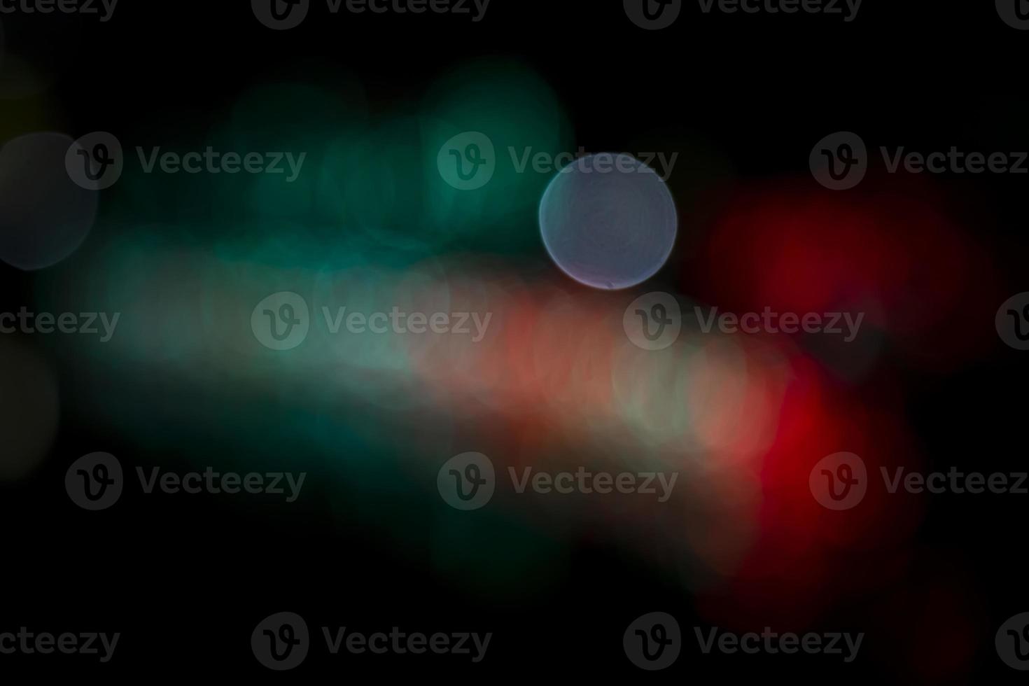 Abstract bokeh light effects on the night. Black background with colorful light effects. background with  Blur bokeh effects. Abstract background texture photo