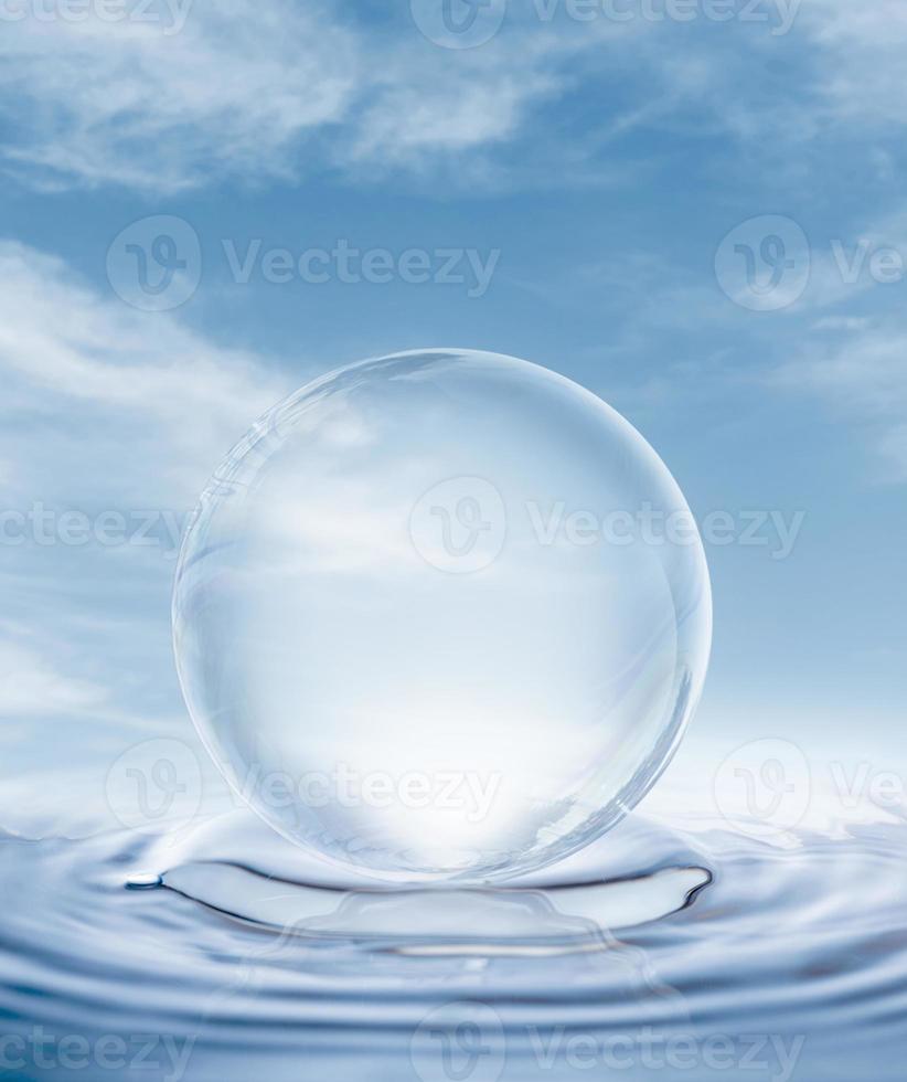 bubble background for cosmetics product photo