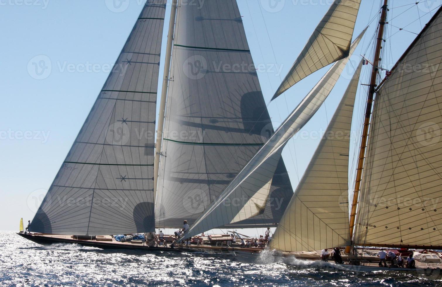 carrera de veleros foto