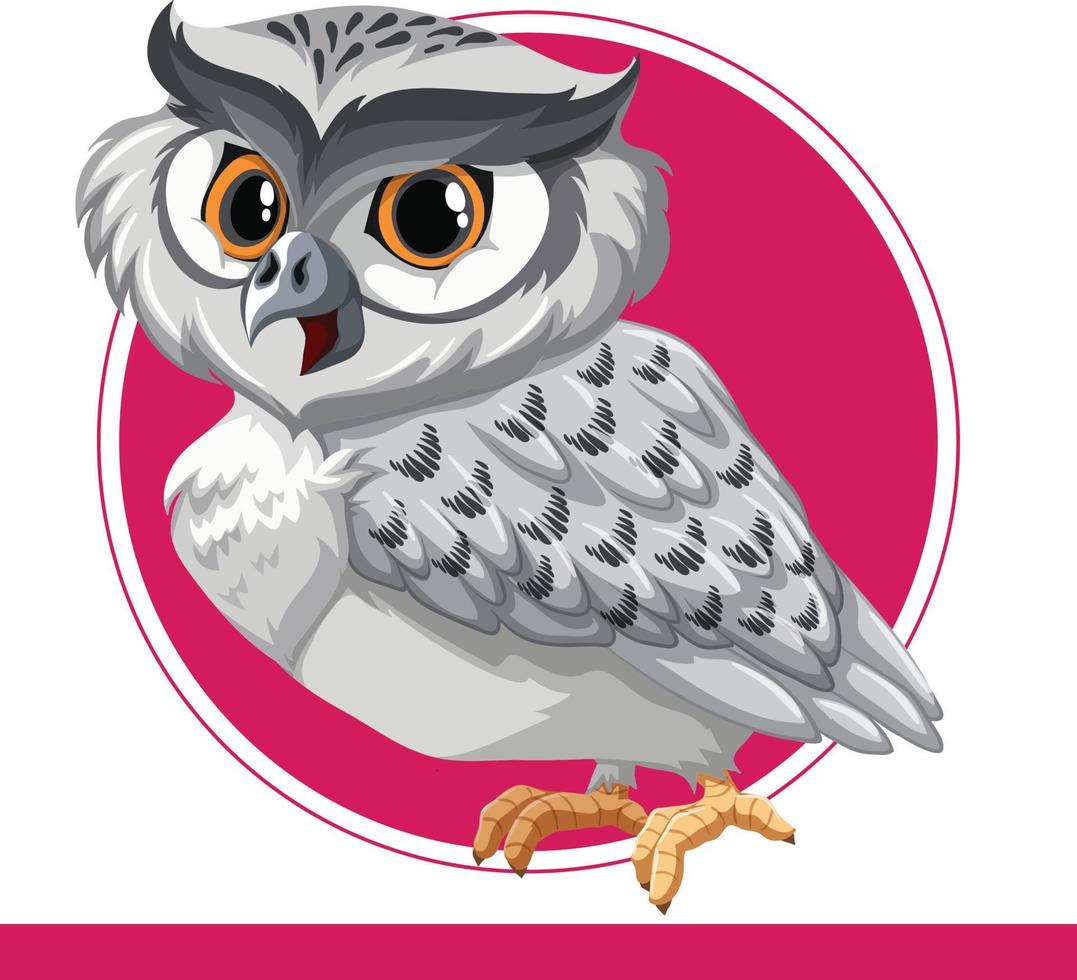 Owl Animal Character vector