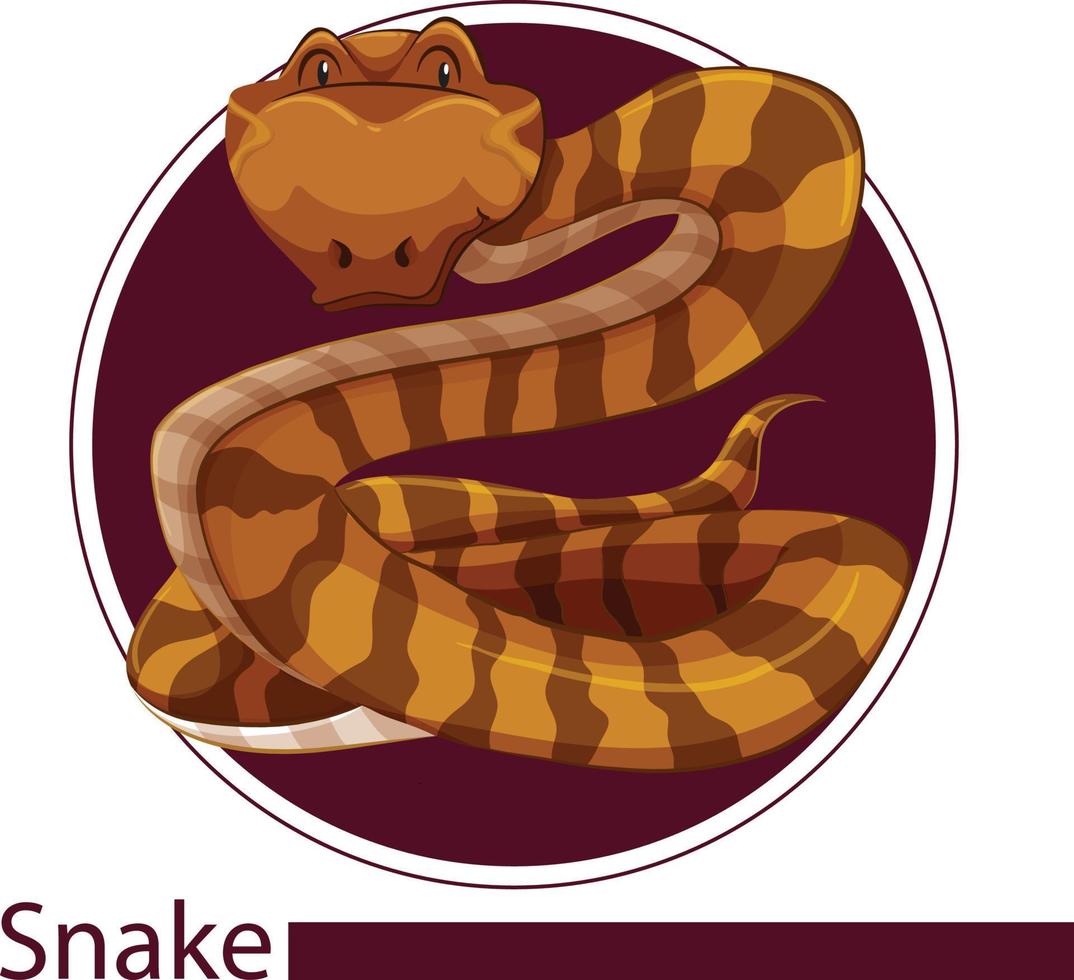 Snake Vector Animal Art